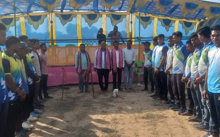 ତୃତୀୟ ତରଣୀସେନ ମେମୋରିଆଲ କ୍ରିକେଟ ପ୍ରତିଯୋଗିତା ଉଦଘାଟିତ