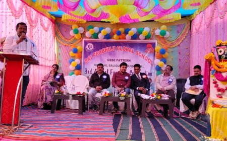 ସାଇ ପ୍ରଭୁଜି ଗ୍ଲୋବାଲ ସ୍କୁଲ ବାର୍ଷିକ ଉତ୍ସବ ପାଳିତ l