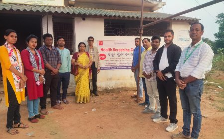 ମହାଶକ୍ତି ତରଫରୁ ସ୍ବାସ୍ଥ୍ୟ ପରୀକ୍ଷଣ  ଶିବିର