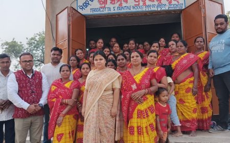 *ସୁବର୍ଣ୍ଣପୁର ସହରରେ ସୁବର୍ଣ୍ଣ ମାଟି ଚା କପର ଶୁଭାରମ୍ଭ*