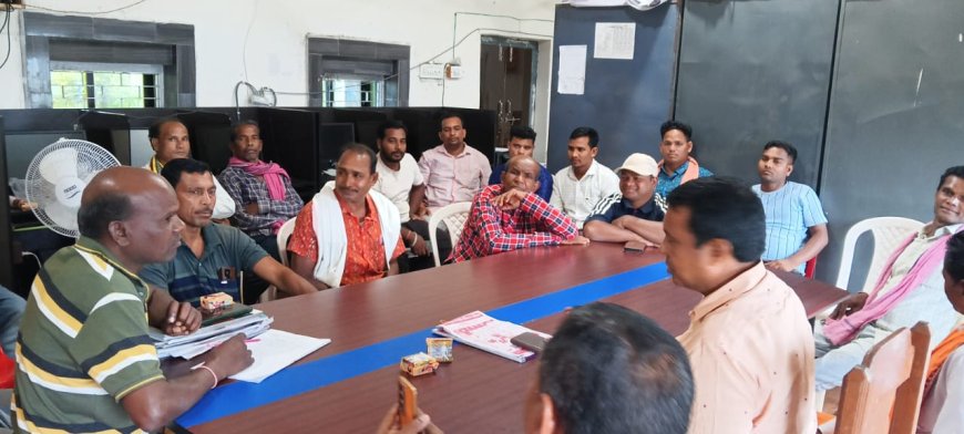 ମା' ମାହେଶ୍ଵରୀମହୋତ୍ସବ ନିମନ୍ତେ ପ୍ରସ୍ତୁତି ବୈଠକ।