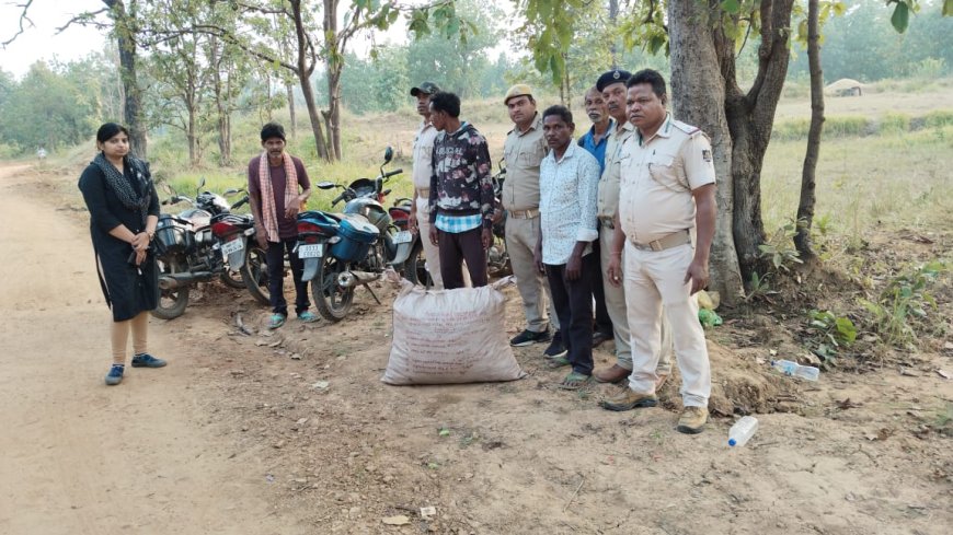 ଗଞ୍ଜେଇ ଓ ୪ବାଇକ ଜବତ, ୧ ଗିରଫ