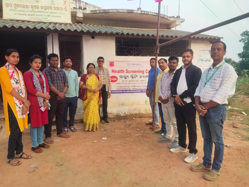 ମହାଶକ୍ତି ତରଫରୁ ସ୍ବାସ୍ଥ୍ୟ ପରୀକ୍ଷଣ ଶିବିର