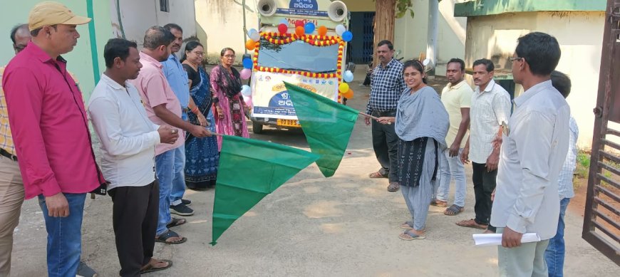 ମାଣ୍ଡିଆ ବିକ୍ରୟ ପାଇଁ ଗଡ଼ିଲା ସଚେତନ ରଥ