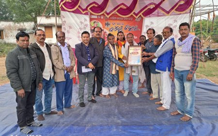 *ରୌପ୍ୟ ଜୟନ୍ତୀ ସମାରୋହ*-  *ବିନିକା ବ୍ଲକ ରେ ପଏଁରୀ ତିହାର ସାଂସ୍କୃତିକ କାର୍ଯ୍ୟକ୍ରମ