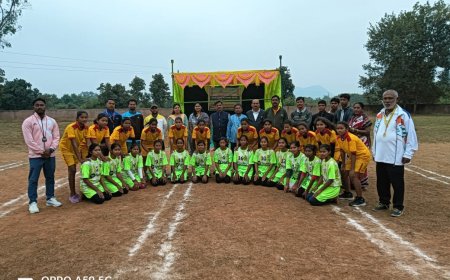 ପଲଶାଗୋରା କଲେଜ ରେ ବାଳିକା ଖୋ ଖୋ ପ୍ରତିଯୋଗିତା