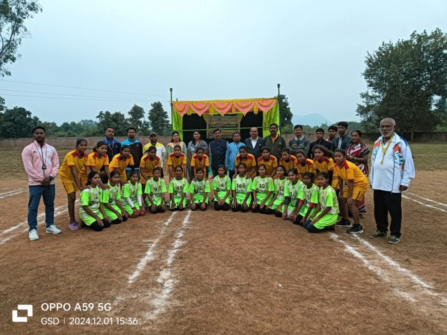 ପଲଶାଗୋରା କଲେଜ ରେ ବାଳିକା ଖୋ ଖୋ ପ୍ରତିଯୋଗିତା