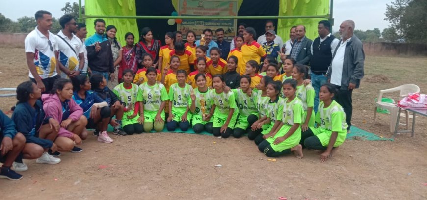 ପଲଶାଗୋରା କଲେଜ ରେ ଜୋନ ସ୍ତରୀୟ ବାଳିକା ଖୋ ଖୋ ପ୍ରତିଯୋଗିତା ଉଦଯାପିତ ମୁରିବାହାଲ କଲେଜ ଚାମ୍ପିଆନ