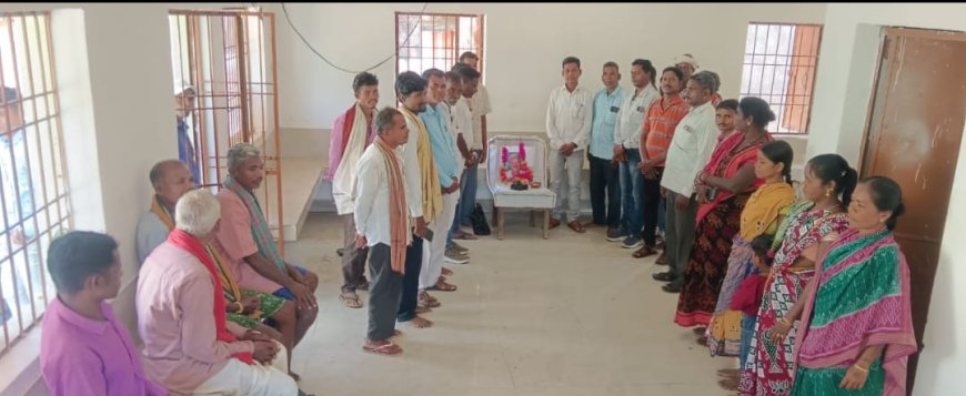 ପୂର୍ବତନ ସରପଞ୍ଚଙ୍କ ବିୟୋଗରେ ନାଗ ପଡା ପଞ୍ଚାୟତରେ ଶୋକସଭା
