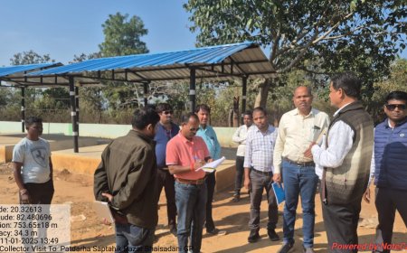 ନୂଆପଡ଼ା ଜିଲ୍ଲାପାଳଙ୍କ ଉପାନ୍ତ ଅଞ୍ଚଳକୁ ଆକସ୍ମିକ ପରିଦର୍ଶନ