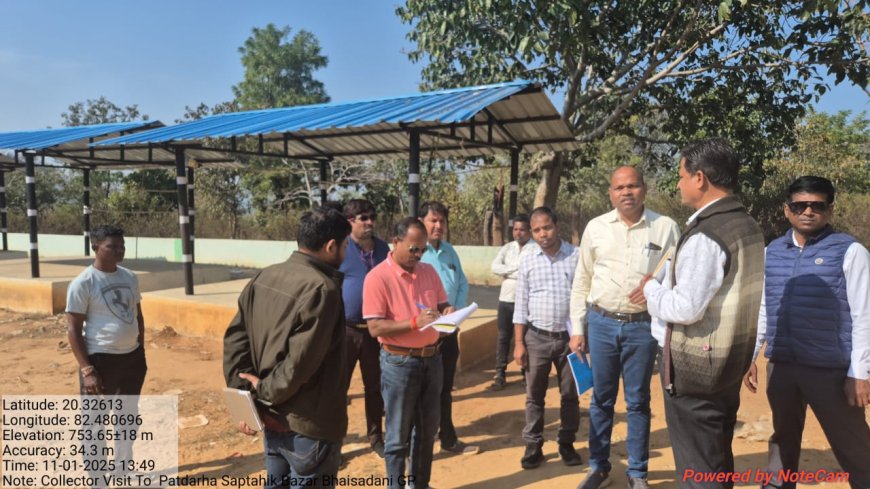 ନୂଆପଡ଼ା ଜିଲ୍ଲାପାଳଙ୍କ ଉପାନ୍ତ ଅଞ୍ଚଳକୁ ଆକସ୍ମିକ ପରିଦର୍ଶନ