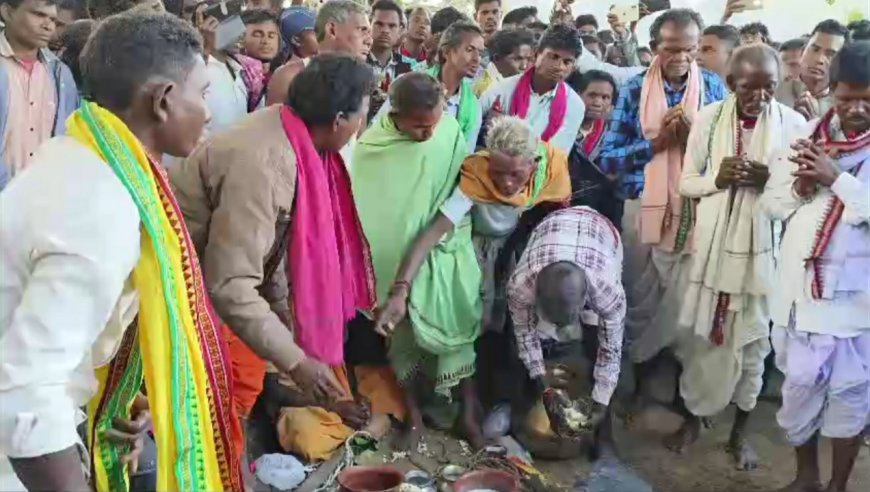 ଲୁଣ୍ଡୁରୁ ଗ୍ରାମରେ ମାଁ ଡେଲାଗୁରୁ ଯାତ୍ରା ପାଳିତ l