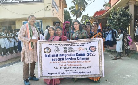 ଆନ୍ଧ୍ରପ୍ରଦେଶରେ ରାଷ୍ଟ୍ରୀୟ ଏକତା ଶିବିର, କାର୍ଯ୍ୟକ୍ରମ ଅଧିକାରୀ ଡଃ କିଶୋର କୁମାର କର୍ଣ୍ଣଙ୍କ ଯୋଗଦାନ