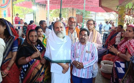 ଶ୍ରୀ ରାମେଶ୍ବର ଶୈବ ପୀଠ ଠାରେ ୩୬ ତମ ସାମୁହିକ ବ୍ରତ ପନୋୟୋନ ଉତ୍ସବ ପାଳିତ