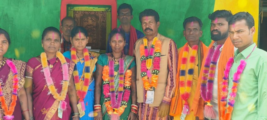 ପଡୋଶୀ ଛତିଶଗଡ ରାଜ୍ୟରେ ଦୁଇ ପଞ୍ଚାୟତ ରେ ସ୍ୱାମୀ ଏବଂ ସ୍ତ୍ରୀ ନିର୍ବାଚିତ ସରପଞ୍ଚ ।