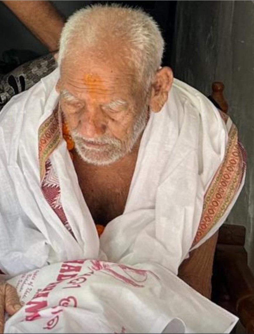 ଧର୍ମ ପରାୟଣ ଶତାୟୁ ବ୍ୟକ୍ତି ବିପିନ ବିହାରୀ ଗୁରୁ ଙ୍କ ଦେହାନ୍ତ- ଦେଶ୍ ଫାଲ ଓ ସୋନପୁର ଅଞ୍ଚଳ ରେ ଶୋକ