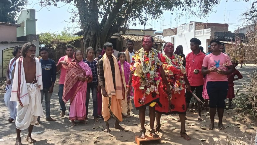 ପଞ୍ଚମେଶ୍ୱର ମନ୍ଦିରରେ ଝାଞ୍ଜି ମଡ଼ା ଯାତ୍ରା