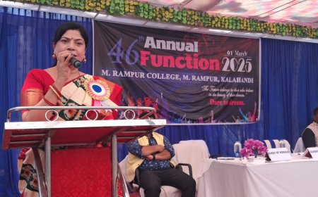 ମ.ରାମପୁର ମହାବିଦ୍ୟାଳୟର ୪୬ ତମ ବାର୍ଷିକ ଉତ୍ସବ ପାଳିତ