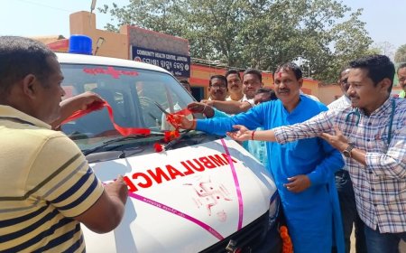 ବିଧାୟକ ଙ୍କ ପ୍ରୟାସ ରେ ଜୟପାଟଣା ସିଏସସି କୁ ମିଳିଲା ଶବ ବାହକ ଗାଡି, ଉଦଘାଟନ କଲେ ବିଧାୟକ :