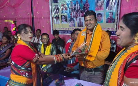 ଅଙ୍ଗନୱାଡ଼ି ଦିଦି ମାନଙ୍କ ରାମ କାଠି ଦଳର ଉଦଘାଟନ ଉତ୍ସବ