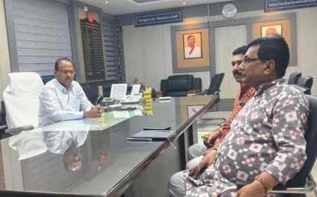 ଧର୍ମଗଡ ରୋଡ଼ ରେଲ ଷ୍ଟେସନ ସ୍ଥାପନ ପାଇଁ ମୁଖ୍ୟମନ୍ତ୍ରୀ ଶ୍ରୀ ମୋହନ ମାଝୀଙ୍କ ଙ୍କ ହସ୍ତକ୍ଷେପ ଲୋଡ଼ି ଚିଠି ଲେଖିଲେ ଧର୍ମଗଡ ବିଧାୟକ।