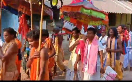 ଘଣ୍ଟାପଡ଼ାର ଦଣ୍ଡ ଯାତ୍ରା ଆରମ୍ଭ