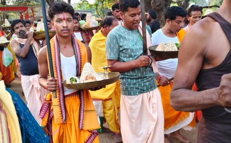 ସାରଙ୍ଗଡ଼ ରେ ପାଟ୍ଟଖଣ୍ଡା ଙ୍କ କୃଷି ଭିତ୍ତିକ  କାନ୍ଦୁଲ ଭଜା ଯାତ୍ରା l