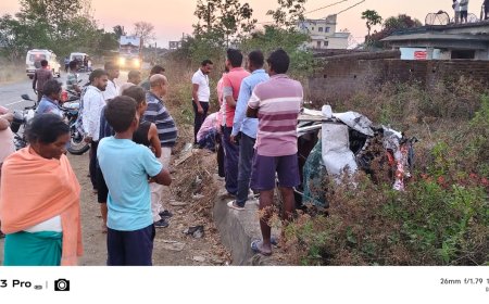 ବରଯାତ୍ରୀ ଗାଡି ଦୁର୍ଘଟଣା, ଡ୍ରାଇଭର ମୃତ,୬ ଗୁରୁତର। କଳାହାଣ୍ଡି: