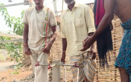 ଖରା ଦିନ ପାଇଁ ସଜାଗ ଗ୍ରାମ୍ୟ ଜଳ ଯୋଗାଣ ବିଭାଗ, ଅଭିଯୋଗ ପରେ ଅଚଳ ସୋଲାର ପାନୀୟ ଜଳ ପ୍ରକଳ୍ପ ମରାମତି କରି ପାନୀୟ ଜଳ ଯୋଗାଣ।