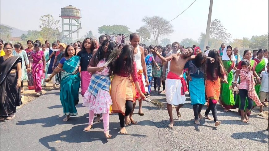 ମହିମା ଗ୍ରାମ ରେ ମଣ୍ଡଳ ଭିମା ଦେବତା ଙ୍କ ବାଲିଯାତ୍ରା,ଭିମା ଦେବତା ଓ କନ୍ଧୁଣି ଦେବୀ ଙ୍କ ବିବାହ ସହ ଉଦଯାପିତ