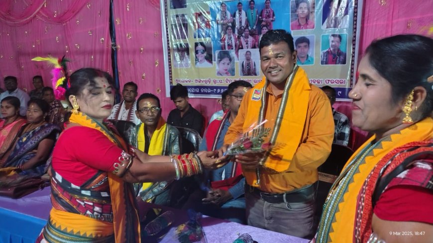 ଅଙ୍ଗନୱାଡ଼ି ଦିଦି ମାନଙ୍କ ରାମ କାଠି ଦଳର ଉଦଘାଟନ ଉତ୍ସବ