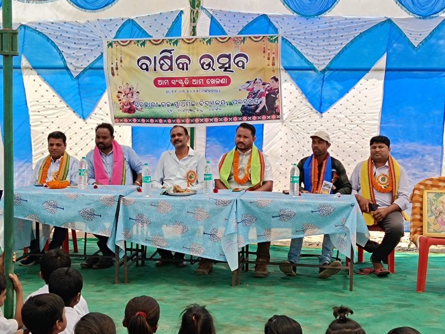 ପଲସଖଣ୍ଡ ସରକାରୀ ଉଚ୍ଚ ପ୍ରାଥମିକ ବିଦ୍ୟାଳୟ ର ବାର୍ଷିକ ଉତ୍ସବ