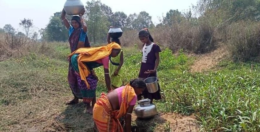 ଖୁଣ୍ଟିଆ ନଦୀପଡ଼ାରେ ଉତ୍କଟ,ପାନୀୟ ଜଳ ସମସ୍ୟା,ବାଲିଚୁଆ ମେଣ୍ଟାଉଛି ଶୋଷ।