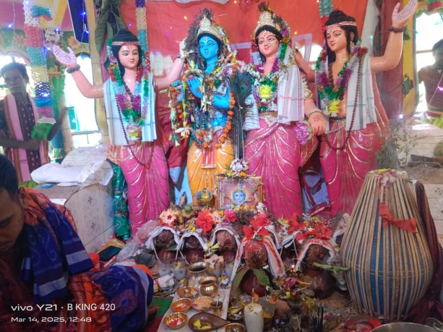 କୁରୁକୁପା ଗ୍ରାମରେ ଅନୁଷ୍ଠିତ ୧୬ପ୍ରହର ନାମ ଯଜ୍ଞ ପୁନଃଶ୍ଚରଣ