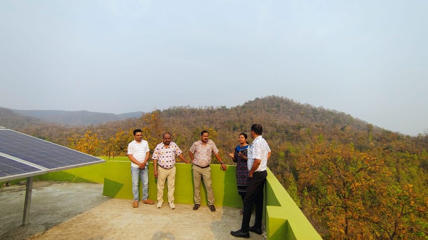ପୁଟପୁଟିଗଡ ୱାଚ ଟାୱାର ଓ ବନ୍ଧପାଲି ନର୍ସରୀ ପରିଦର୍ଶନ କଲେ ଜିଲ୍ଲାପାଳ