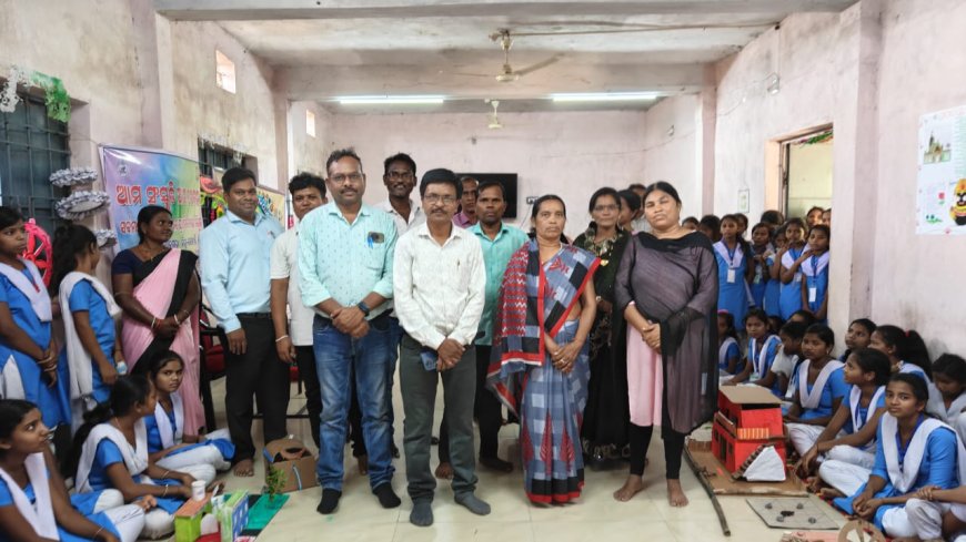 ସର୍ଵ ମଙ୍ଗଳା ସରକାରୀ ଉଚ୍ଚ ବିଦ୍ୟାଳୟ ରେ ଆମ ସଂସ୍କୃତି ଆମ ଖେଳଣା କାର୍ଯ୍ୟକ୍ରମ ଅନୁଷ୍ଠିତ:
