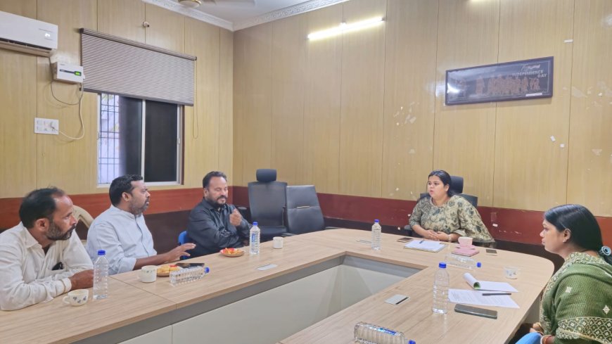 ବୁଥ ସ୍ତରୀୟ ଏଜେଣ୍ଟ ନିଯୁକ୍ତି ନେଇ ରାଜନୈତିକ ଦଳ ମାନଙ୍କ ସହିତ ବୈଠକ :