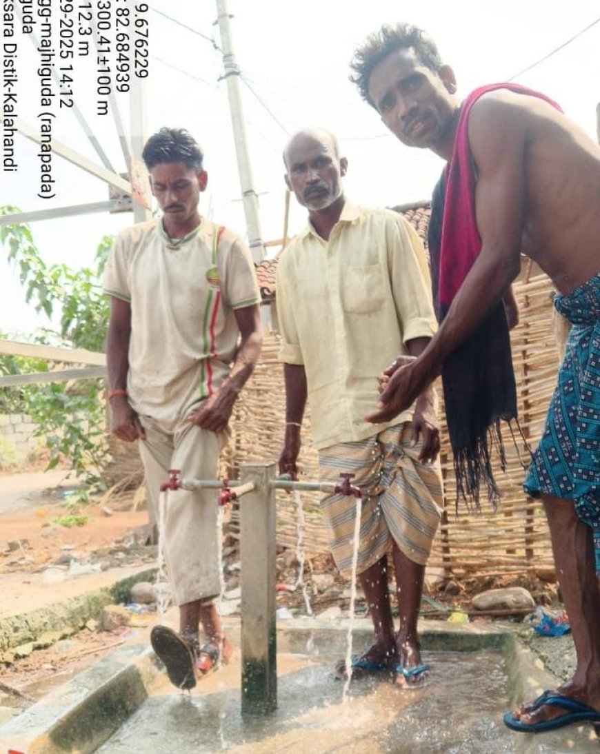 ଖରା ଦିନ ପାଇଁ ସଜାଗ ଗ୍ରାମ୍ୟ ଜଳ ଯୋଗାଣ ବିଭାଗ, ଅଭିଯୋଗ ପରେ ଅଚଳ ସୋଲାର ପାନୀୟ ଜଳ ପ୍ରକଳ୍ପ ମରାମତି କରି ପାନୀୟ ଜଳ ଯୋଗାଣ।