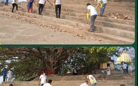 *ସୁବର୍ଣ୍ଣପୁର ଠାରେ ଓଡ଼ିଆ ପକ୍ଷ ପାଳନ ଅବସରରେ ସ୍ଵଚ୍ଛତା ଅଭିଯାନ*- *ଦେବାଳୟ ସଫେଇ କଲେ ଏଡିଏମ୍ , ପୌର ଅଧିକାରୀ ଓ ସ୍ୱେଚ୍ଛାସେବୀ*-