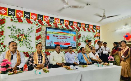 ମହାରାଜା ପି ଏମ ଶ୍ରୀ ହାଇସ୍କୁଲ ଠାରେ ବାର୍ଷିକ କ୍ରୀଡ଼ା ପୁରସ୍କାର ବିତରଣ ଉତ୍ସବ ଅନୁଷ୍ଟିତ*