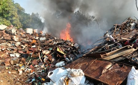 ପଲସାଗୋରା ହାଇସ୍କୁଲ ଛକ ନିକଟରେ ଥିବା କବାଡି ଖାନାରେ ଅଗ୍ନିକାଂଡ, ନିଆଁକୁ ଆୟତ୍ତ କଲା ଅଗ୍ନିଶମ ବାହିନୀ