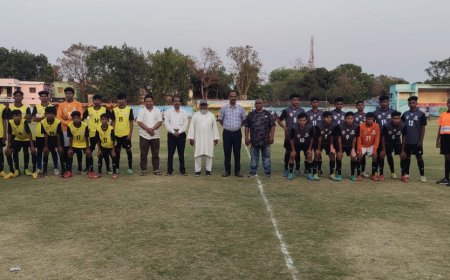 ୧୫ ବର୍ଷ ରୁ କମ୍ ଇଣ୍ଟର କ୍ଲବ୍ ଫୁଟବଲ୍ ଚାମ୍ପିଅନସିପ ର ଚତୁର୍ଥ ଦିବସ ଖେଳ ଅନୁଷ୍ଟିତ*