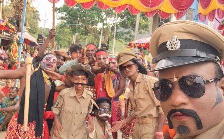 ପାରମ୍ପରିକ ଦଣ୍ଡଯାତ୍ରା ରେ ଜଙ୍ଗଲ ସୁରକ୍ଷା ସଚେତନ