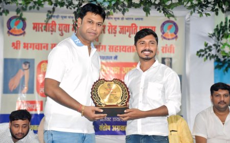 ସେବା,ନିଷ୍ଠା ଓ ସମର୍ପଣ ପାଇଁ ଶୁଭମ ତାଣ୍ଡି ସମ୍ମାନିତ