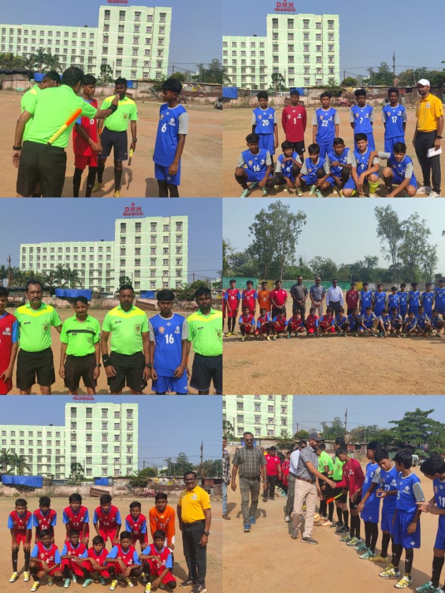 ନୂଆପଡାରେ ସି ଏମ ଟ୍ରଫି ପାଇଁ ଫୁଟବଲ ଟୁର୍ଣ୍ଣାମେଣ୍ଟର ସଂଘର୍ଷ ପୂର୍ଣ୍ଣ ଚତୁର୍ଥ ଦିନ ।