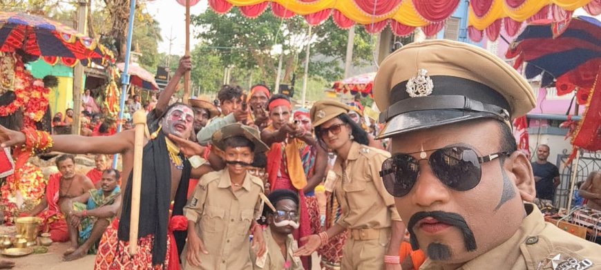 ପାରମ୍ପରିକ ଦଣ୍ଡଯାତ୍ରା ରେ ଜଙ୍ଗଲ ସୁରକ୍ଷା ସଚେତନ