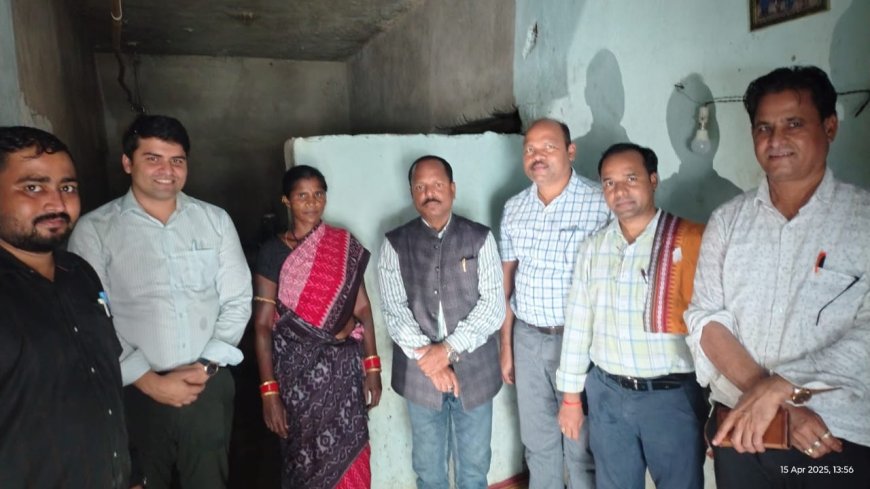 ଗରିବ ନିରୀହ ସାଧାରଣ ଲୋକଙ୍କ ଘରେ ଭୋଜନ କଲେ ଜିଲ୍ଲାପାଳ