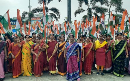 ସୁବର୍ଣ୍ଣପୁରରେ “ପରାକ୍ରମ ଶୋଭାଯାତ୍ରା” – ଜାଗ୍ରତ ଦେଶ ପ୍ରେମୀ ମହିଳାମାନଙ୍କ ଅଭିନବ ଉଦ୍ୟମ:-