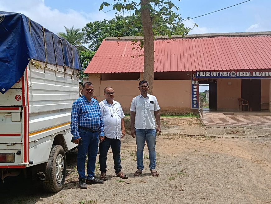 ବିଡି ବୋଝେଇ ଗାଡି ଉପରେ ପଡିଲା ଜି ଏସ ଟି ଛାଟ