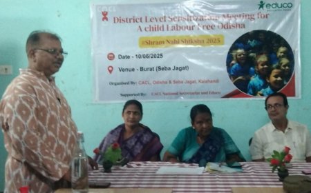 ଶିଶୁଶ୍ରମିକ ମୁକ୍ତ ଓଡ଼ିଶା ସଂପର୍କରେ ଆଲୋଚନା ସଭା